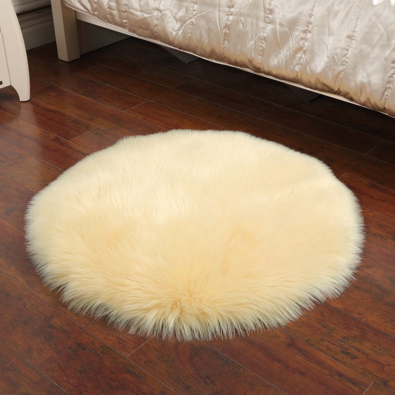 Moderner fester Farbe Teppich Mehrfachfarbener Shag Indoor Teppich Anti-Rutsch-Rückenwaschmaschinen-Teppich für Raumdekoration