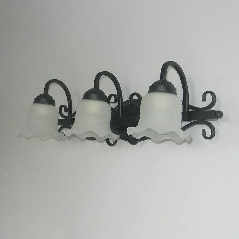 Simpuzzo specchio per trucco leggero americano American Glass Shade Mirror Fare lampada