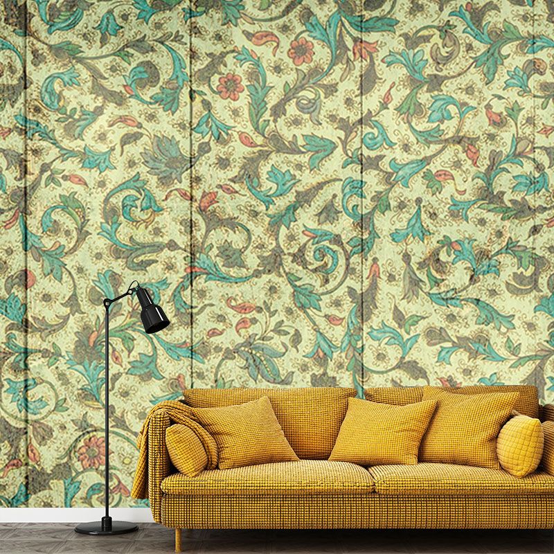 Washable Photography Mural Wallpaper Wood Grain Indoor Wall Mural