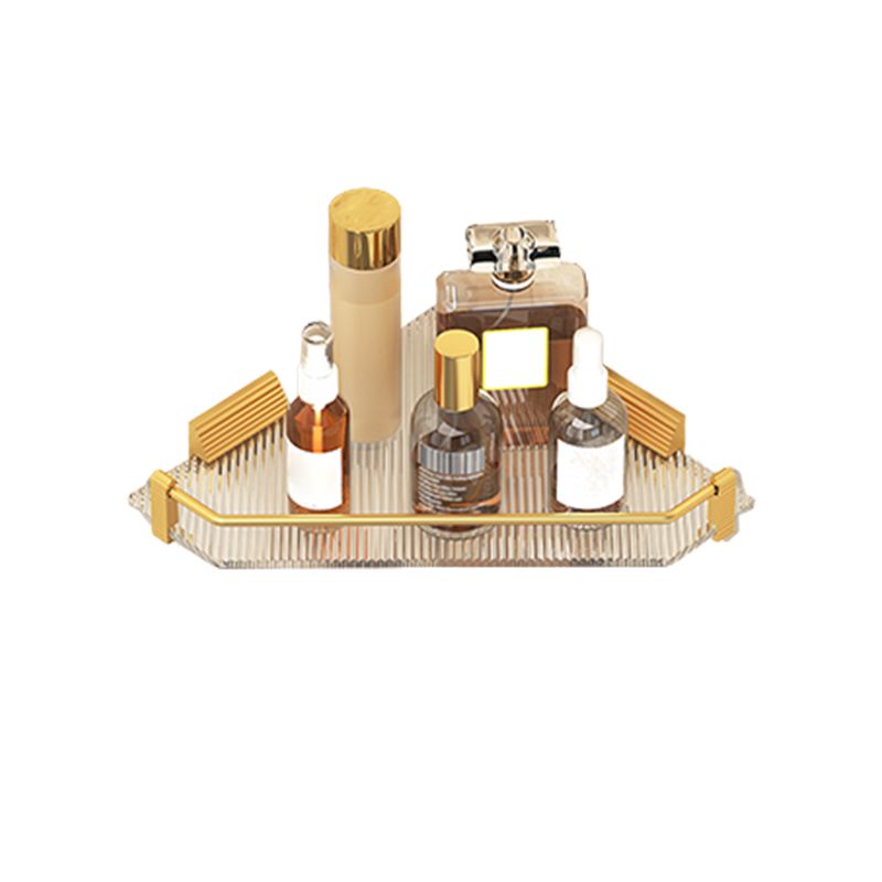 Modern 7-Piece Bathroom Accessory Set Metal Bathroom Set in Gold