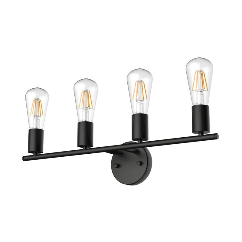 Multi - Light Bathroom Vanity Lighting Iron Industrial Bath Vanity without Shade