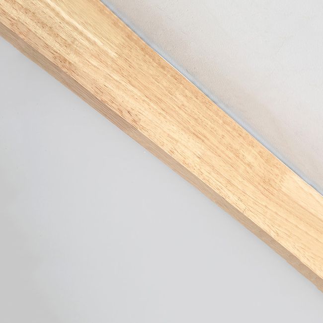 Metal Geométrico Flush Techo Ligero moderno 1-Luz de techo de luz de techo en marrón