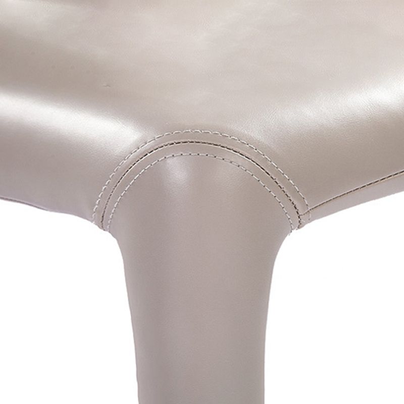 Faux Leather Dining Accent Chair Wingback Arm Chair for Home