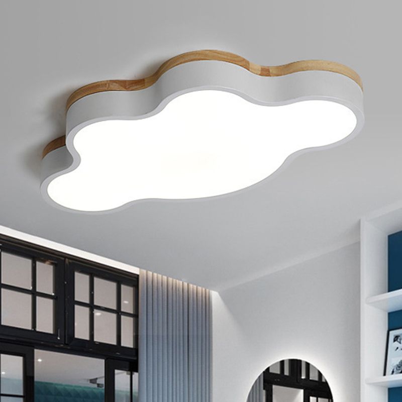 1-Light Flush Mount Nordic Macarons Flush Mount Ceiling Beleuchtung Befestigung