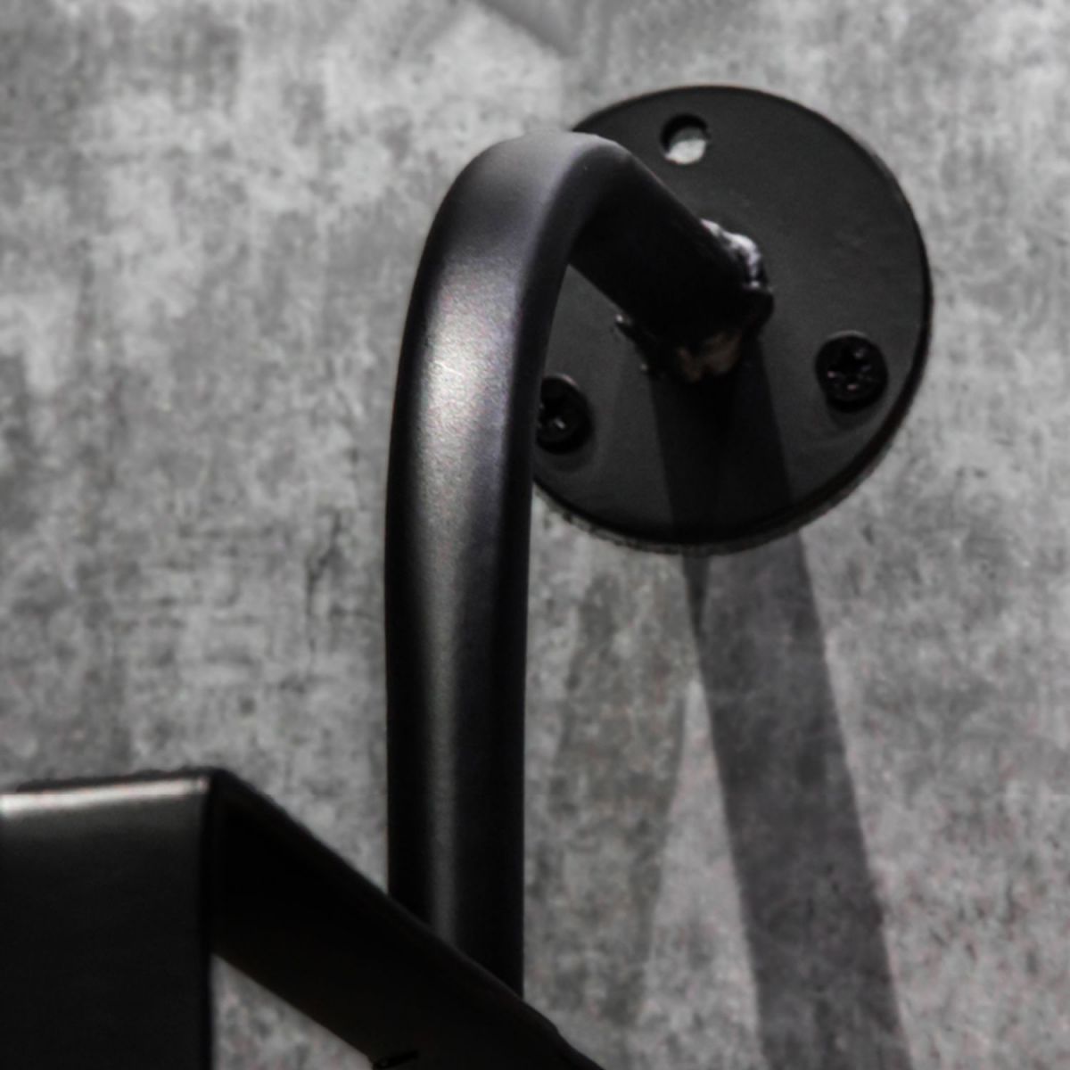 9.84"W Bookshelf Industrial Style Wall Mounted Bookcase for Home Study Room