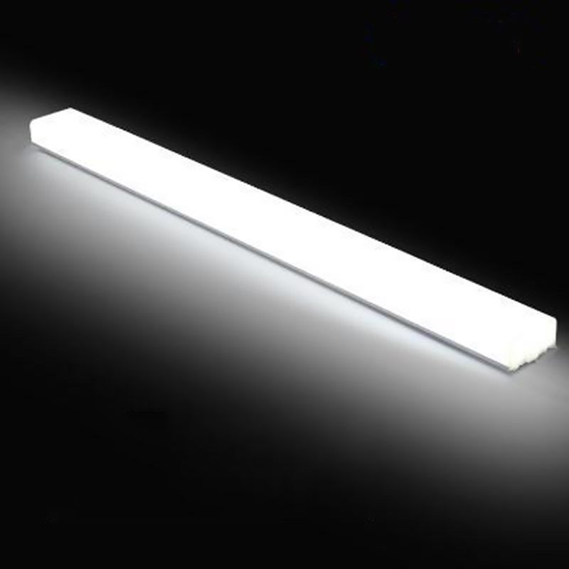 Silber Rechteck Unterputze Beleuchtung Moderne 23,5 "/47" /59 " Lange LED Acryl Deckenleuchte