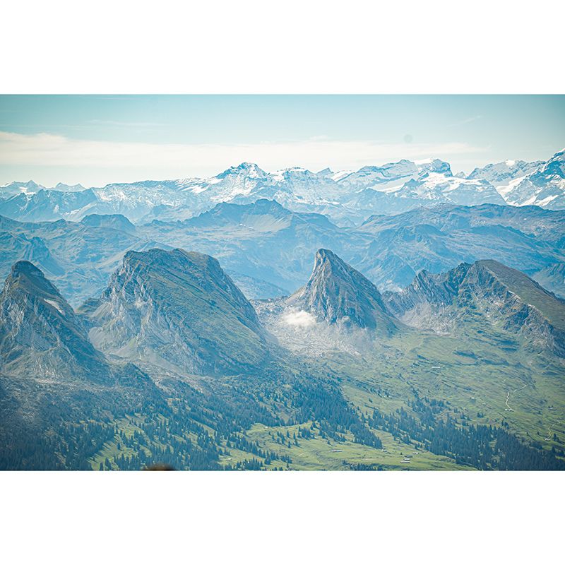 Scene Mountain Contemporary Mural Horizontal Photography Bedroom Wall Mural