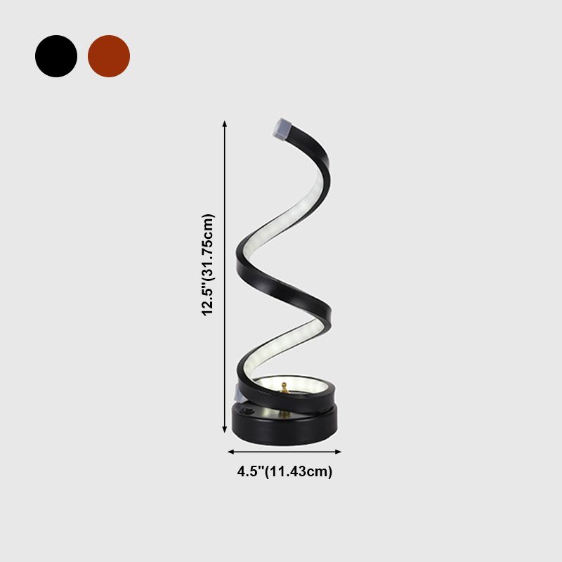 Linear Nightstand Lamp Contemporary Metal Nightstand Lamps for Bedroom and Club