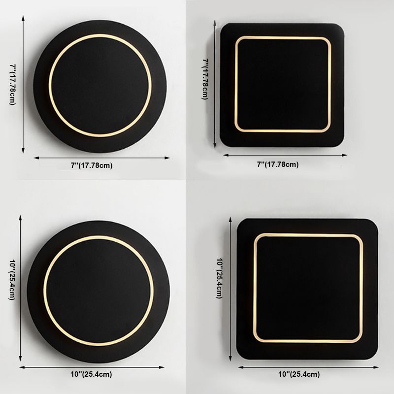 Lámpara de montaje en la pared LED lámpara de aplastador de pared de la noche de la noche del interior de la noche