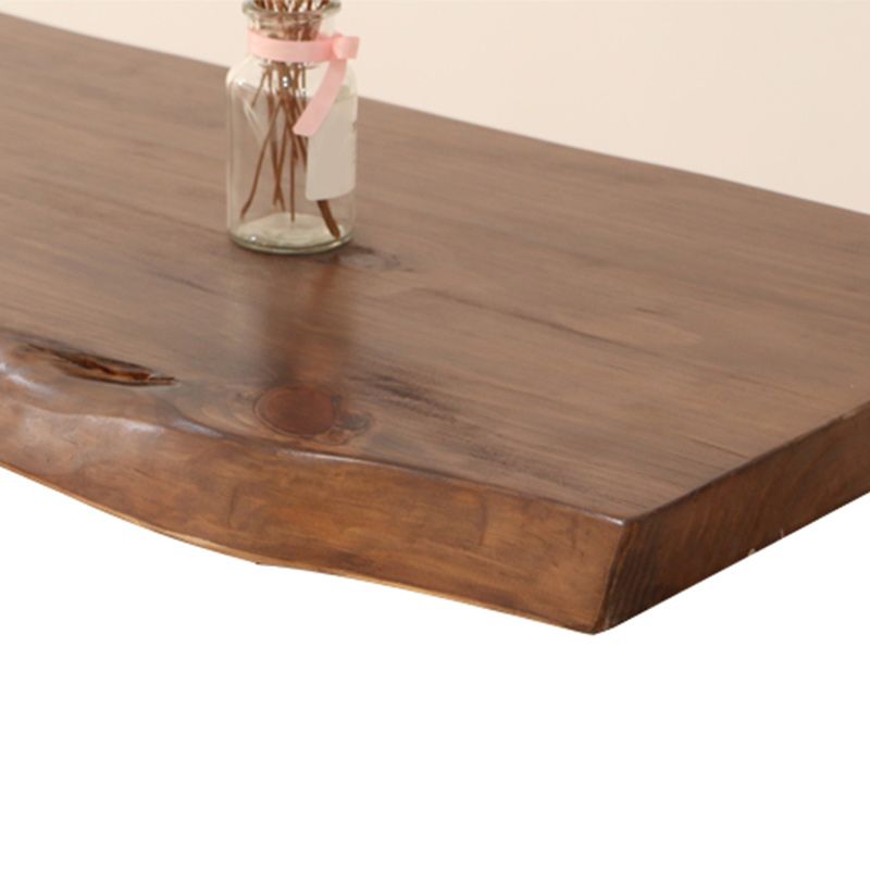 Modern Bar Table Set 1/2/4/5 Pieces Rectangle Bar Table with Wooden High Stools