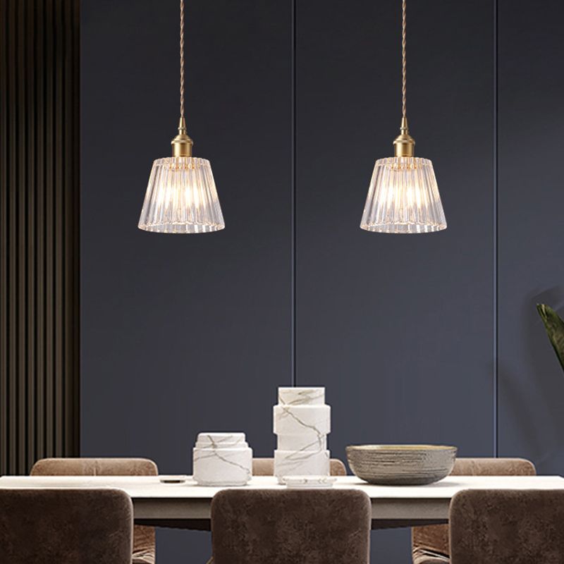 1 Light Pendant Lighting Modern Simplicity Glass Pendant Ceiling Lights for Restaurant