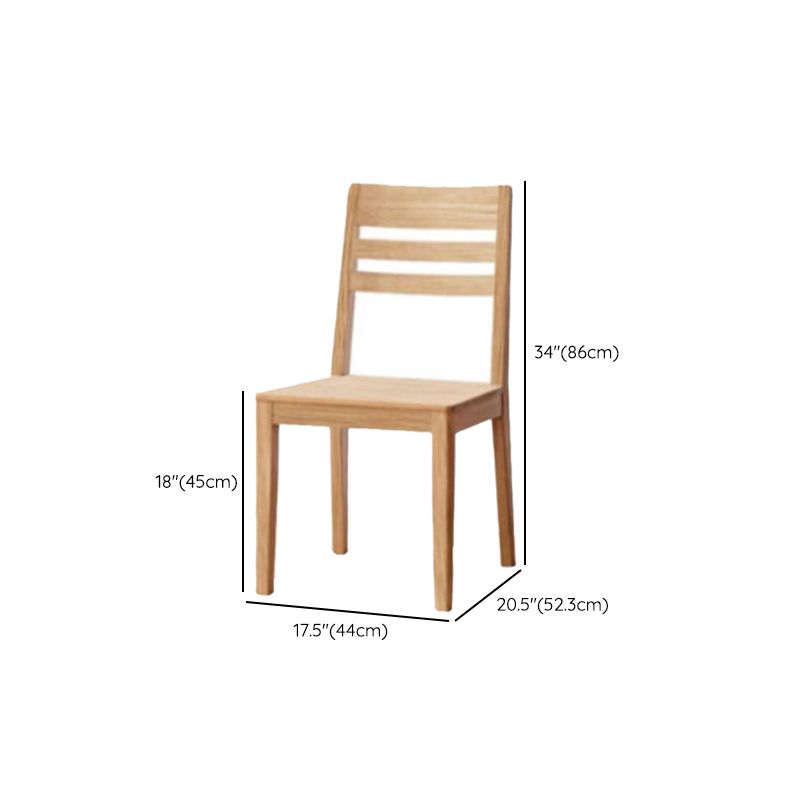 Modern Style Dinette Set 1/5 Pcs Rectangle Solid Wood Dinette Table with Dining Chair