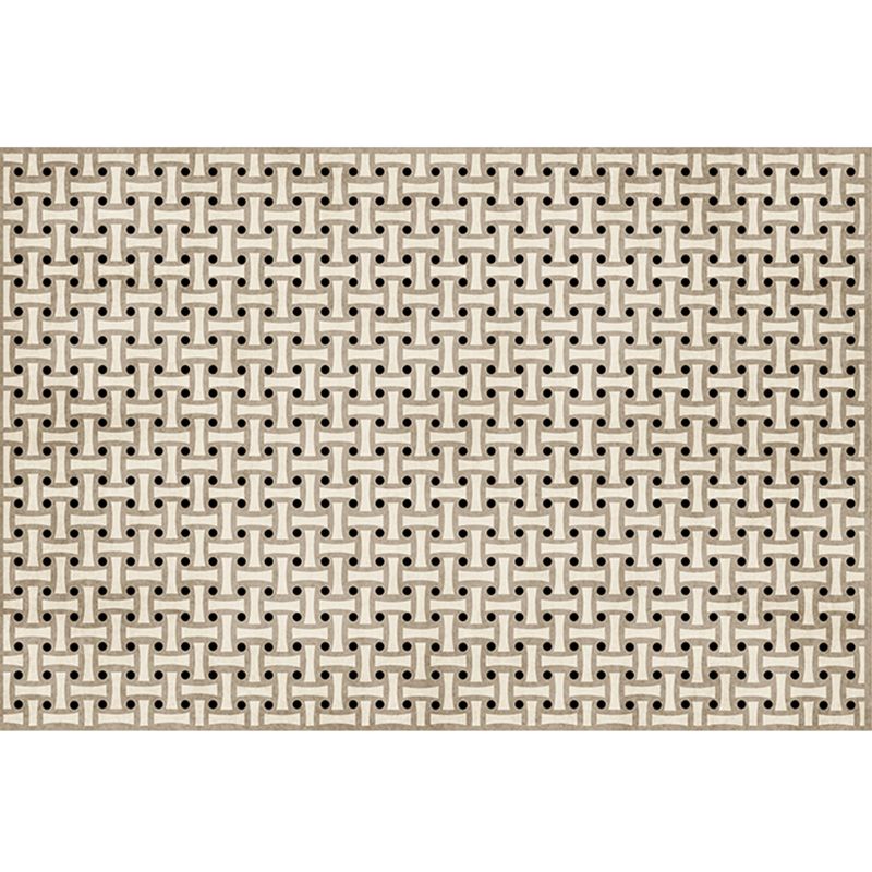 Meerkleurig casual binnentapijt, polyester splitsend printtapijt, antislip binnentapijt voor woondecoratie