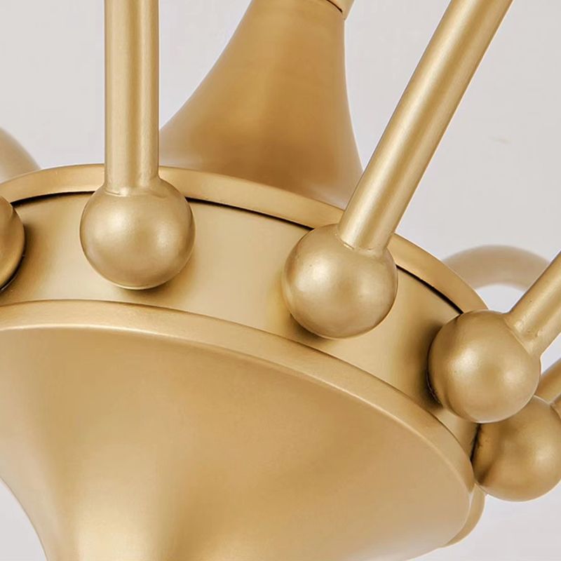 Modern Simple Ceiling Light Ball Shape Shade Iron Ceiling Lamp for Bedroom