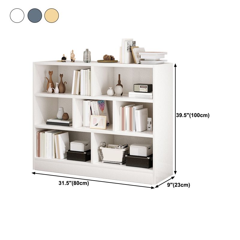 Bookshelf Floor Open Bedroom Storage Cabinet Living Room Lattice Locker Modern Bookcase