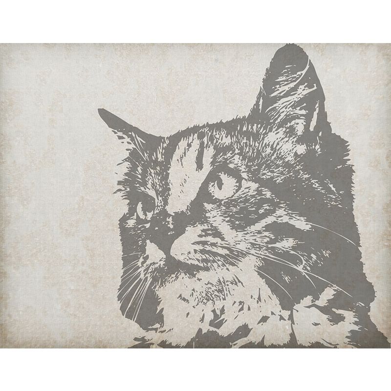 Eco-friendly Illustration Wall Mural Wallpaper Animals Decoration Sitting Room Wall Mural