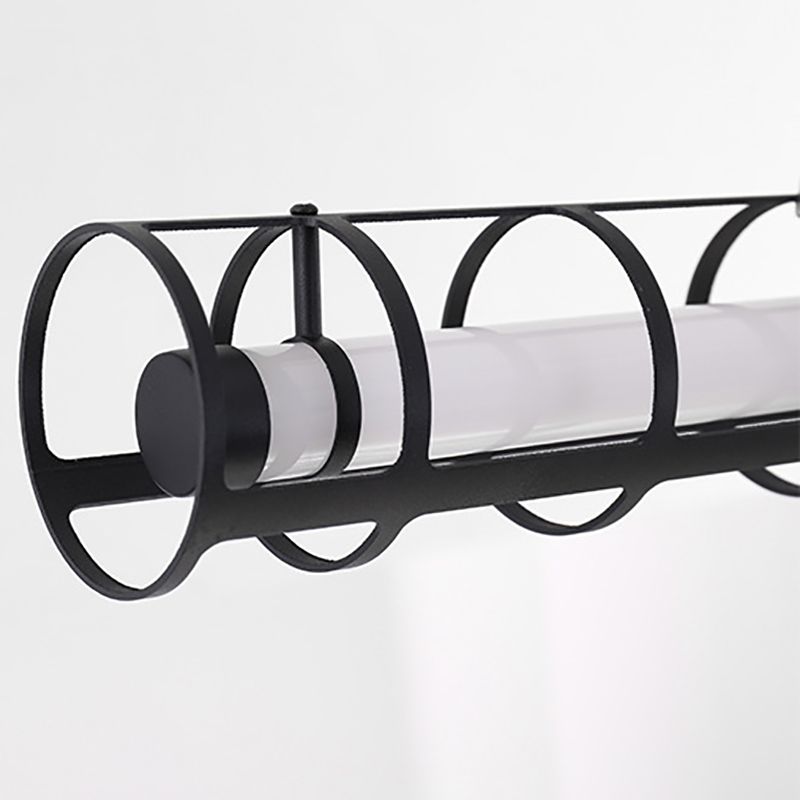 Luz de la isla de estilo posmoderna Luz de colgante de colgantes de metal para sala de estar