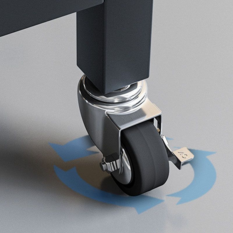 Contemporary Metal Book Shelf Open Home Shelf Bookcase with Shelves