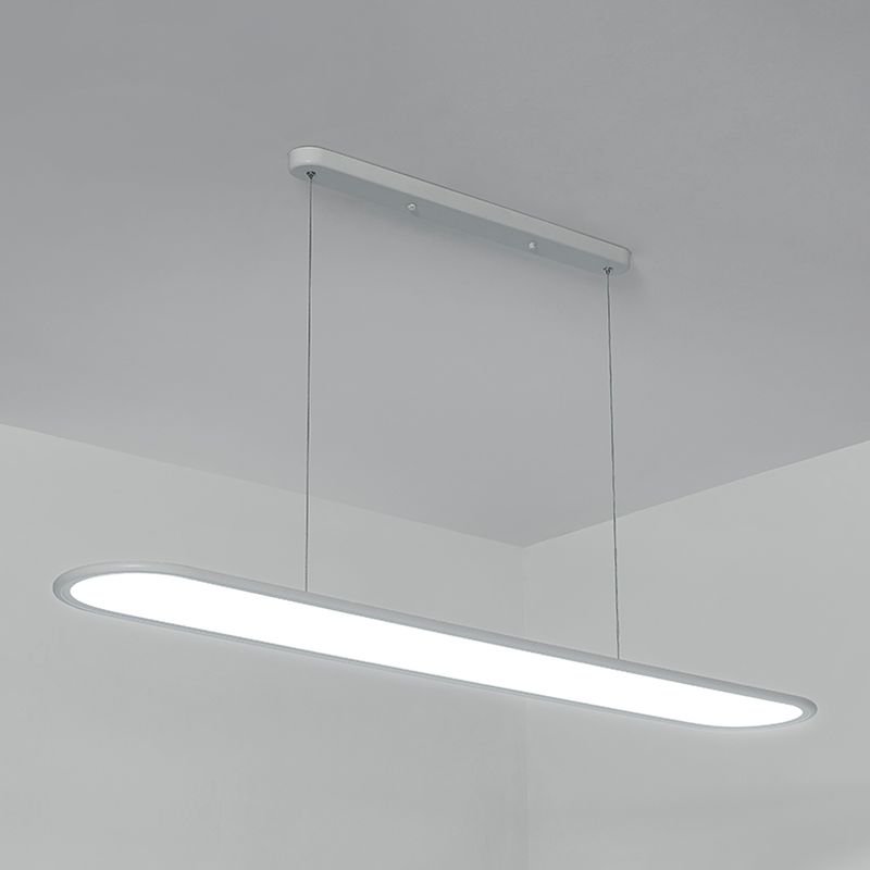 Contemporary Hanging Lamp 1-Light Island Light Fixture for Living Room