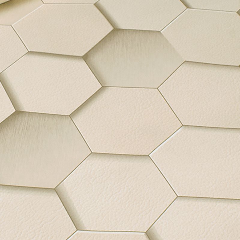 Vinyl 3D Effect Geometric Wallpaper 20.5"W x 33'L Simple and Modern Non-Pasted Wall Covering