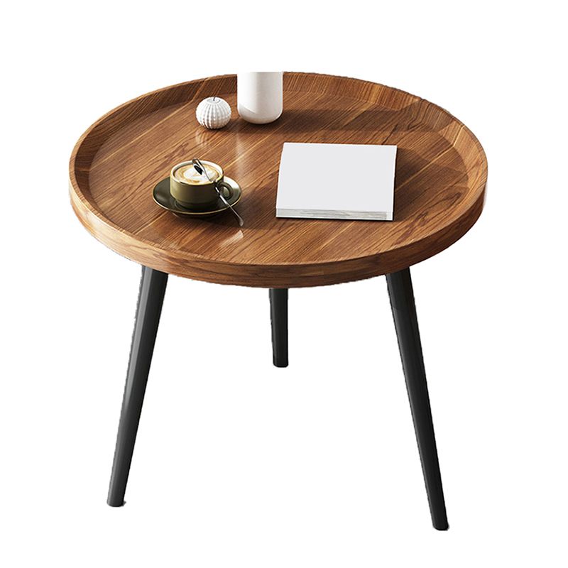 Nordic Round Coffee Table Tea/Black/White Cocktail Table for Living Room