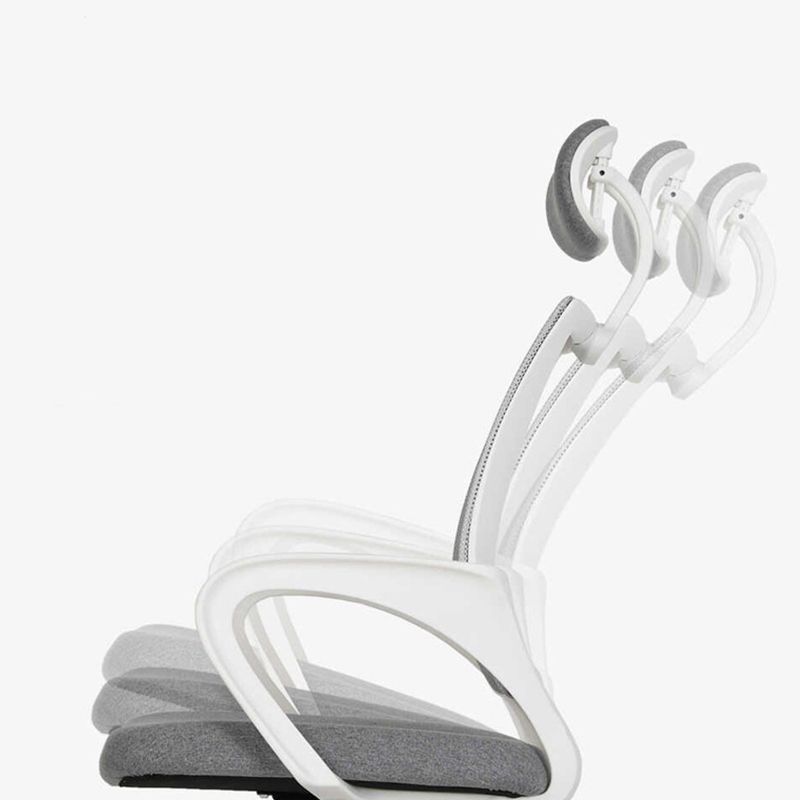 Modern Style Ergonomic Task Chair Tilt Mechanism Office Chair with Fixed Arms