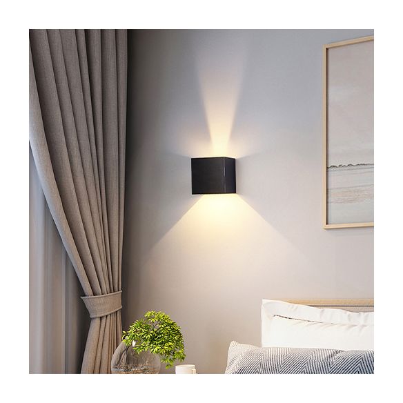 Modern Wall Mount Lamp Nordic Simple Square Wall Sconce Light Fixture for Living Room