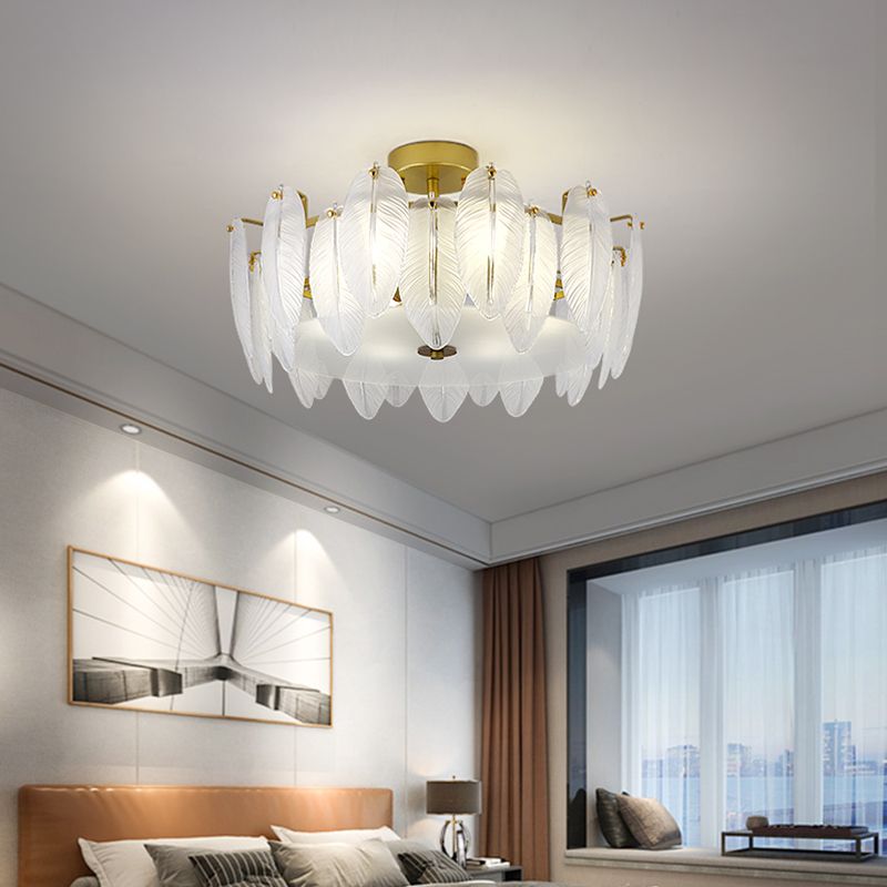 LAMPE SEMI-FUSH METAL TRADAMENT