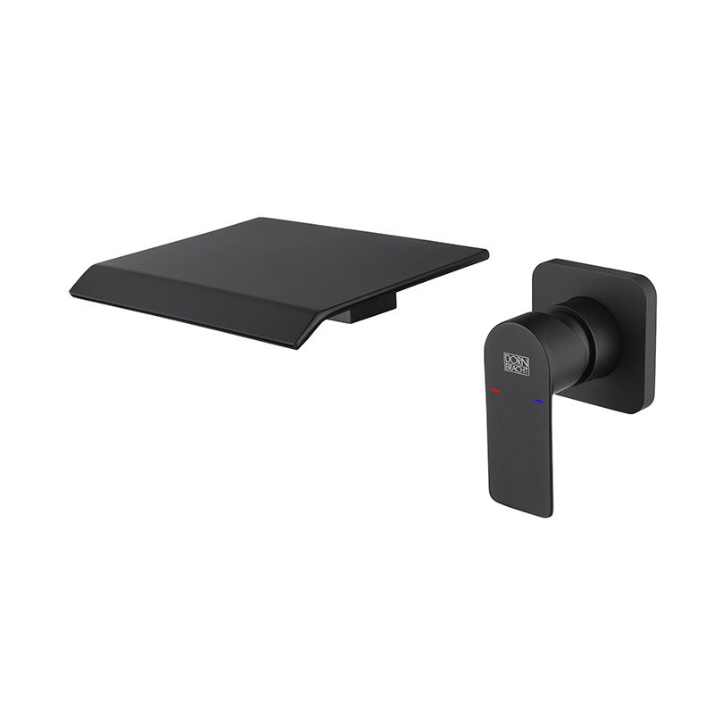 Fixed Roman Tub Faucet Trim Single Handle Wall Mounted Waterfall Tub Filler