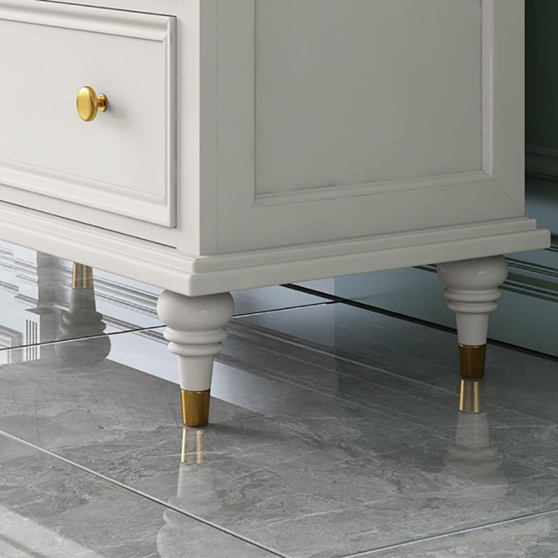 Solid Wood Storage Chest Dresser Traditional Dresser with Drawers