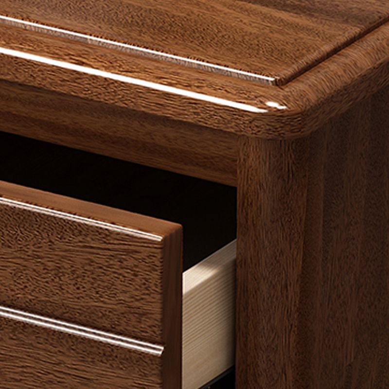 Traditional Solid Wood Lingerie Chest Soft-Close Drawers Bedroom Storage Chest