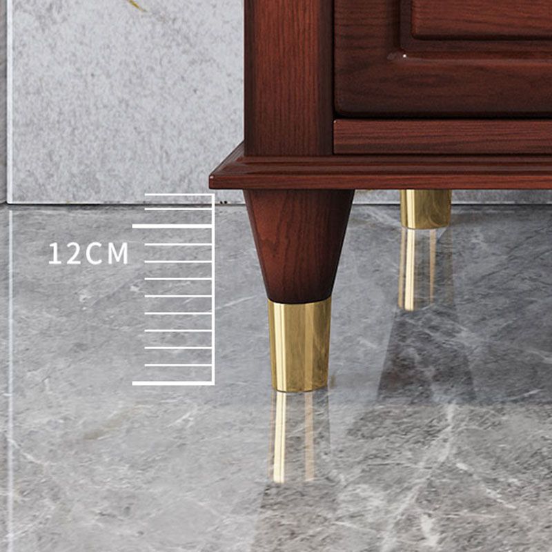 American Traditional Dresser Solid Wood Storage Chest , 16.11" W