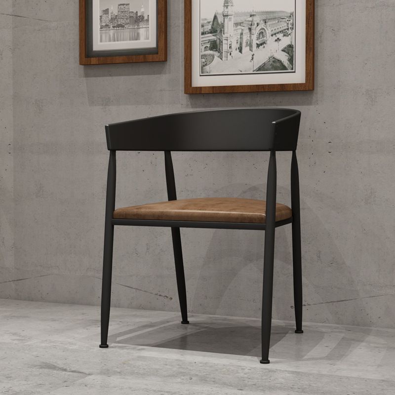 Contemporary 1/4/5/7 Pieces Furniture Round Solid Wood Dining Table Set in Brown