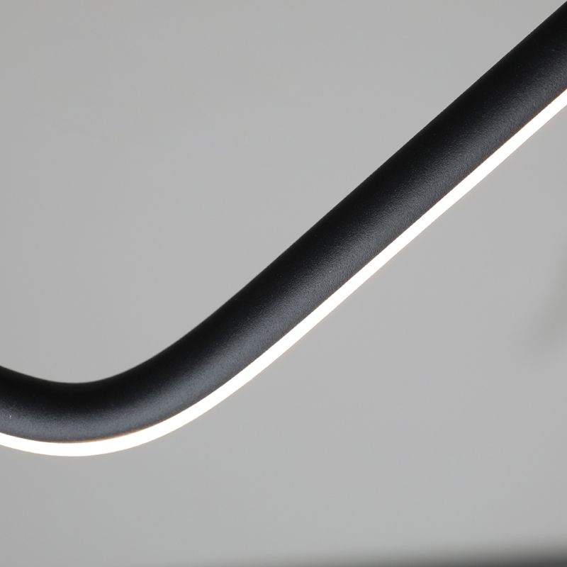 Modern Dining Chandelier Light Modern Dining Room Long Strip Pendant Lamp Fixture