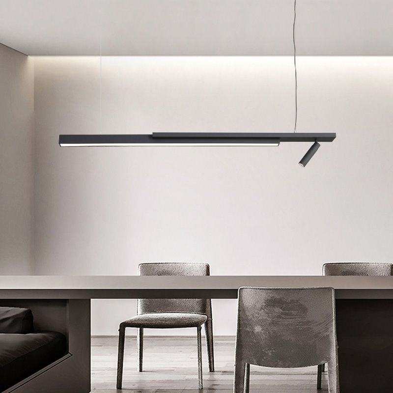 Linear Isola Lighting Isola Fissature Luci a sospensione da cucina contemporanea