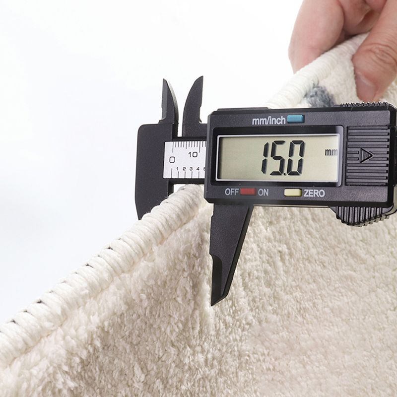 Light Orange Carpet Polyester Striped Carpet Non-Slip Backing Carpet for Living Room