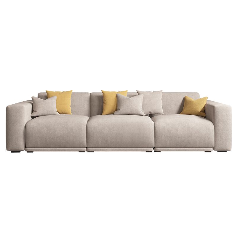 30" High Square Arm Modern Standard Sofa with Tight Back for Living Room, Apartment
