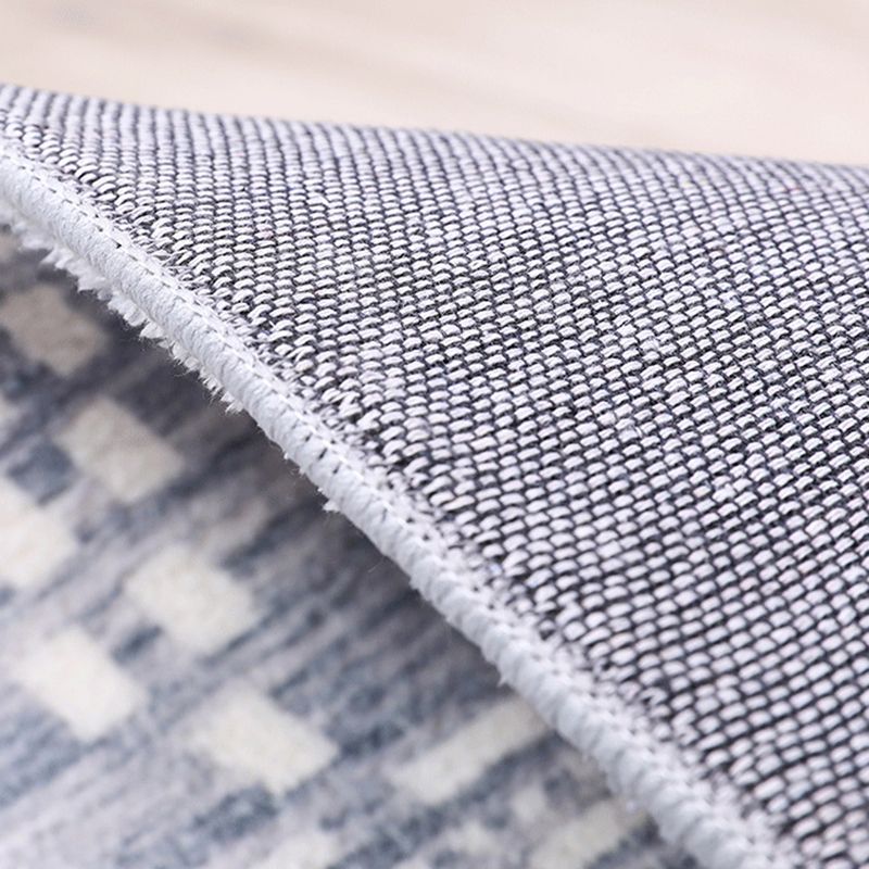 Pink Nordic Carpet Polyester Color Piece Carpet Stain Resistant Carpet for Living Room