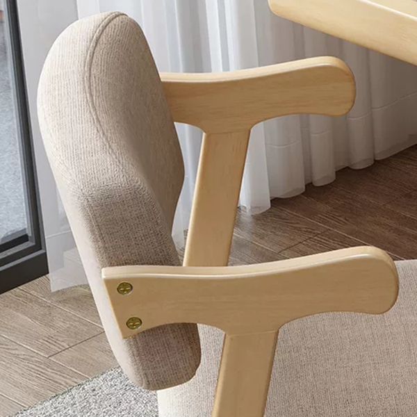 Contemporary Dining Side Chair Solid Wood Open Back Dining Side Chairs