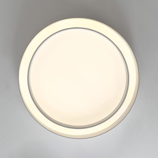 Plafonnier LED de forme ronde, moderne et Simple, luminaire de plafond, idéal pour une chambre à coucher