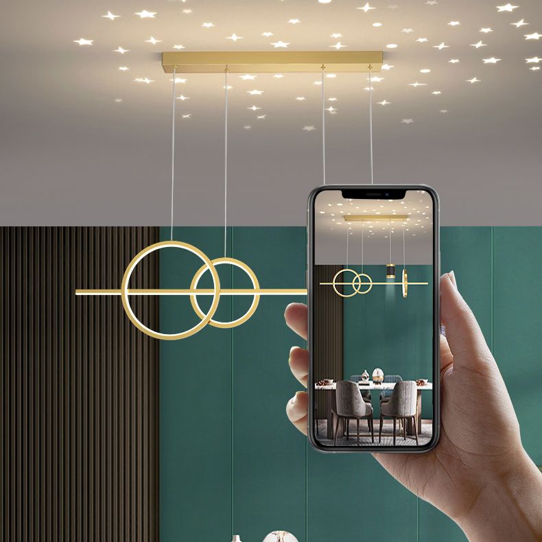 Dining de estilo moderno Luz de comedor de luz LED LIGHTURE COLLECHA