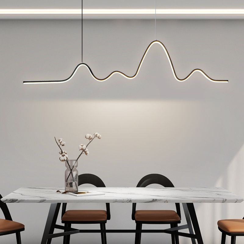 Éclairage d'île linéaire