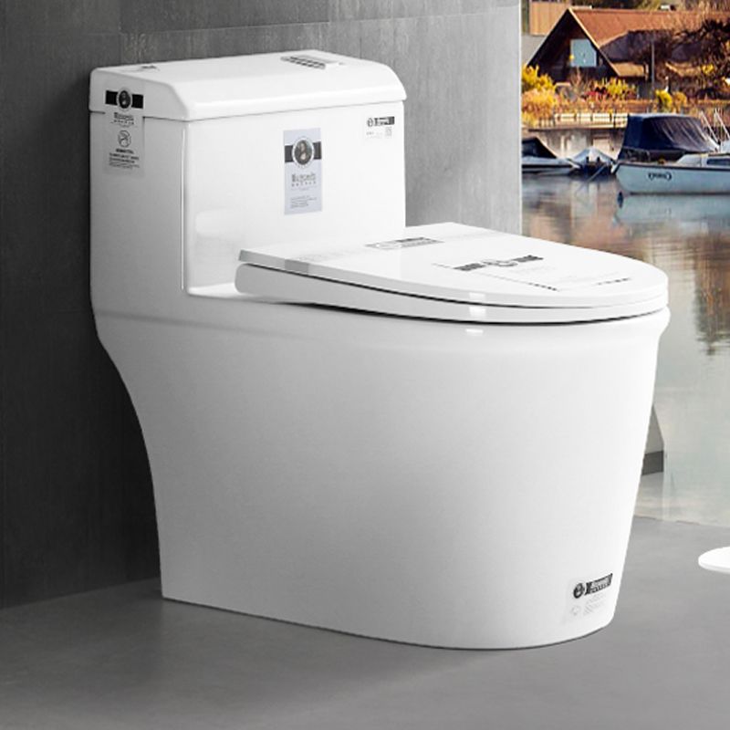 Modern Ceramic White Flush Toilet Floor Mounted Urine Toilet for Bathroom