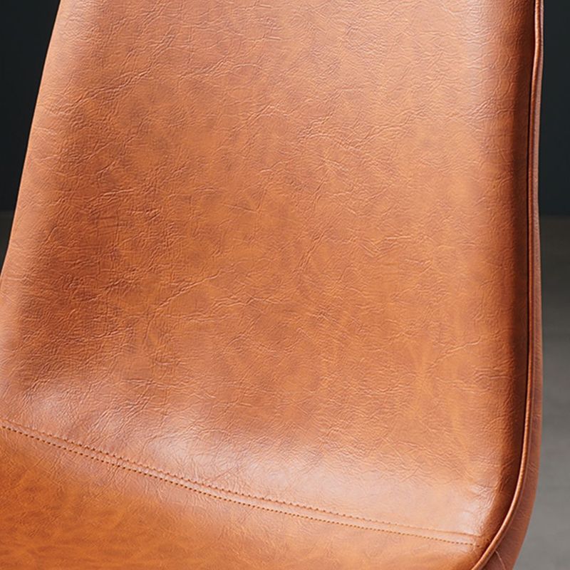 Nordic Metal Dining Chairs Dining Armless Side Chairs for Kitchen