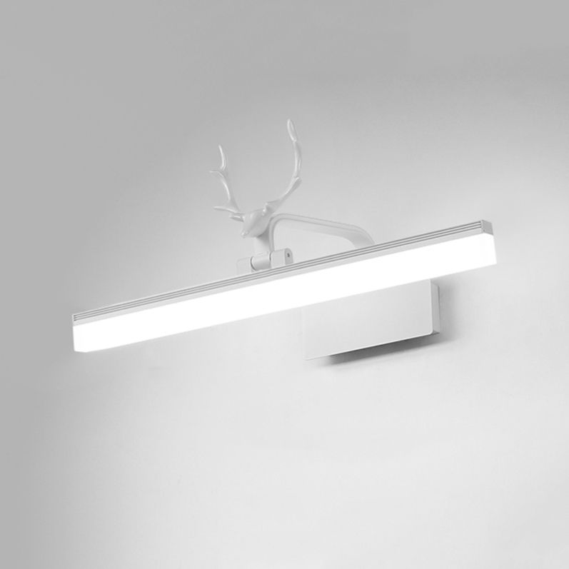 Modern Simple Antler Makeup Mirror Lamp Bathroom Nordic Mirror Light Fixture