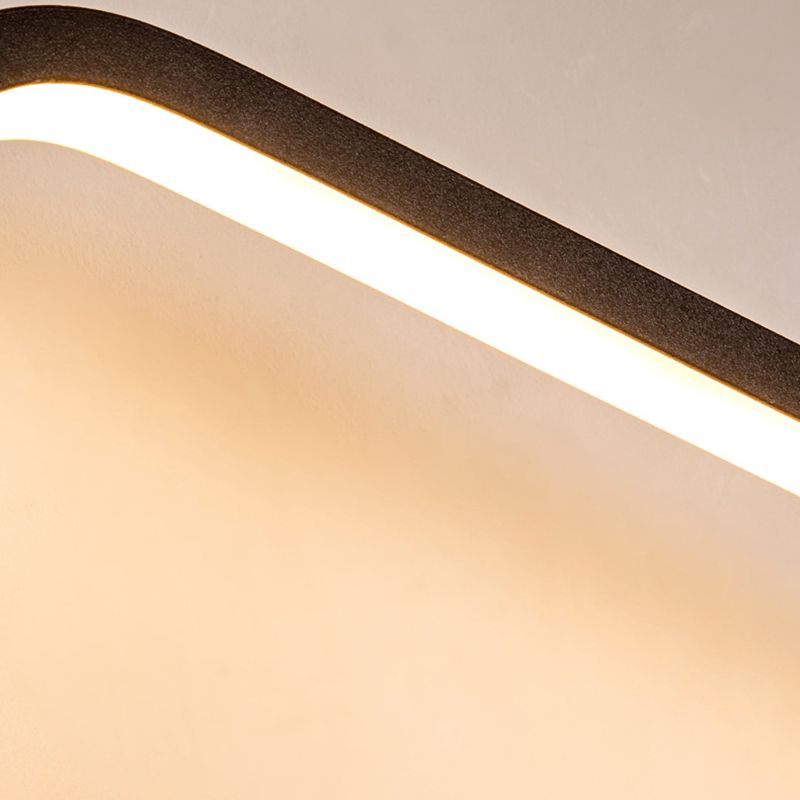 Square Wall Light Sconces Modern Metal 1 Light Wall Mount Light Fixture
