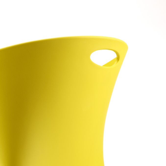 Contemporary Style Plastic Dining Room Chair Multicolor Wingback Side Chair