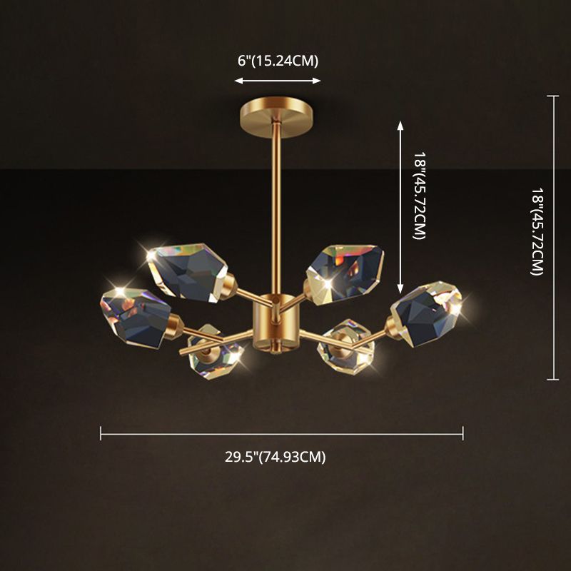 Spray Pendant Lighting Fixtures Modern Crystal Pendant Lights