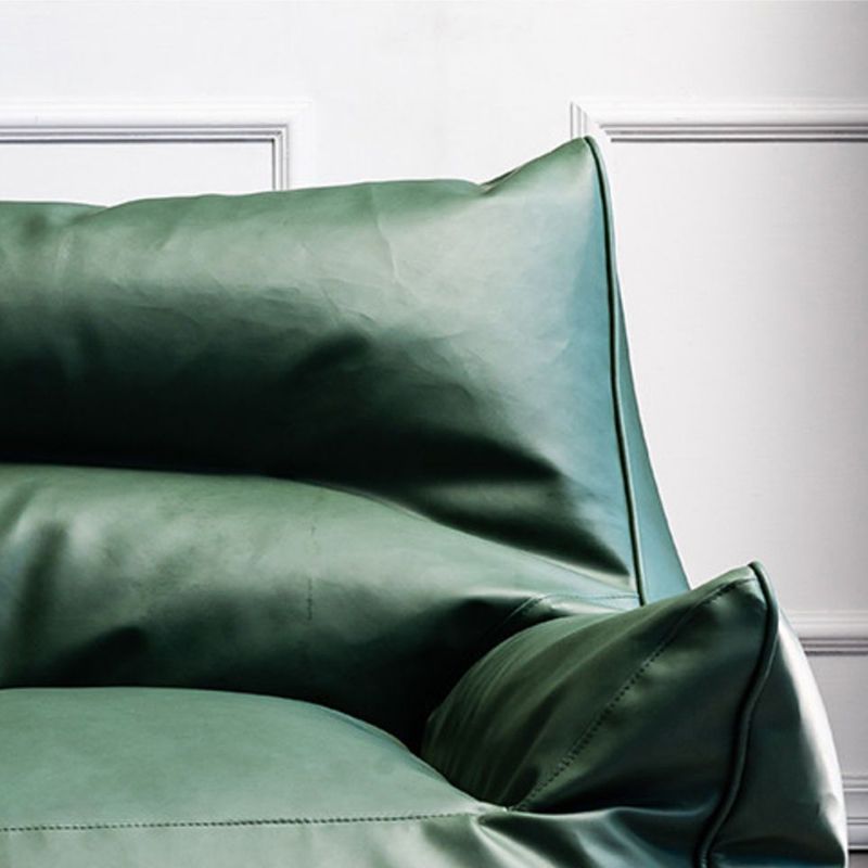 Bonded Leather Arm Chair Stacking Arms Included Chair for Living Room