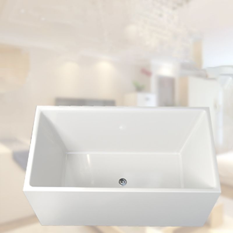 Soaking Bathtub Antique Finish Freestanding Back to Wall Bath Tub